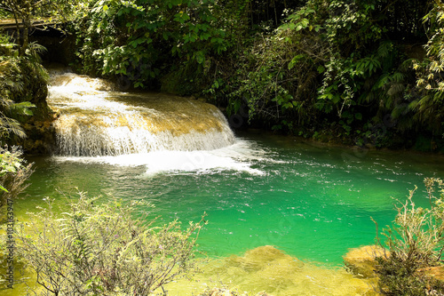Photography Creek in the Sierra de Escambray.