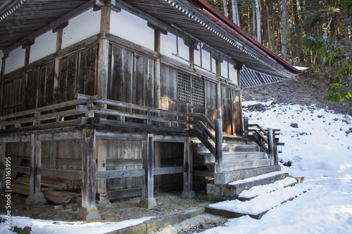 Old Shrine in Takayama Nyukawacho Kitagata