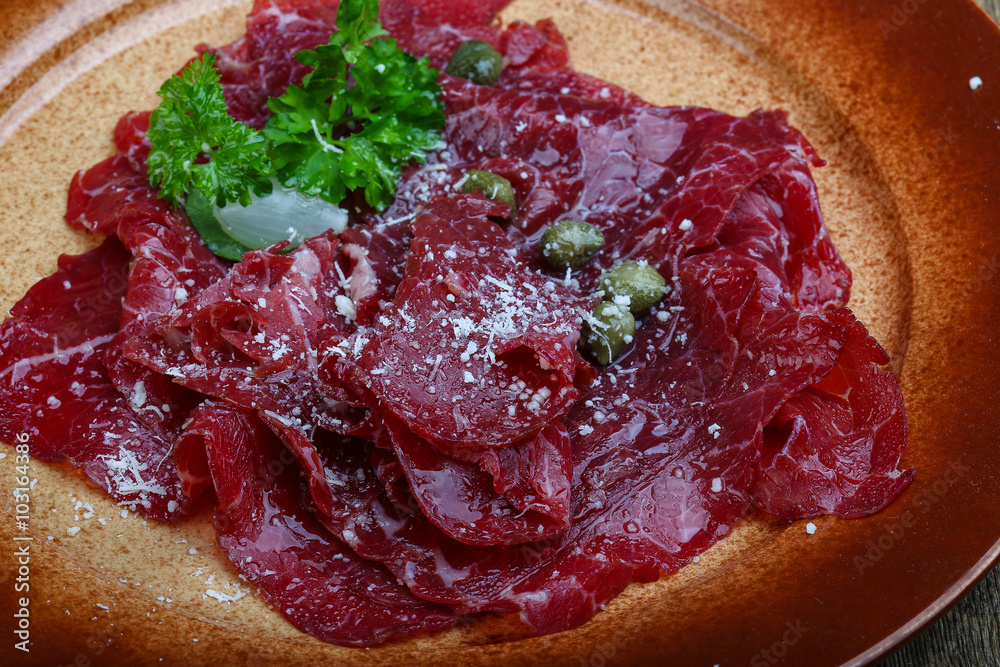 Obraz premium Beef carpaccio