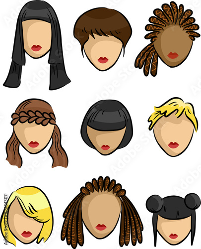 Girls Hairstyles Samples