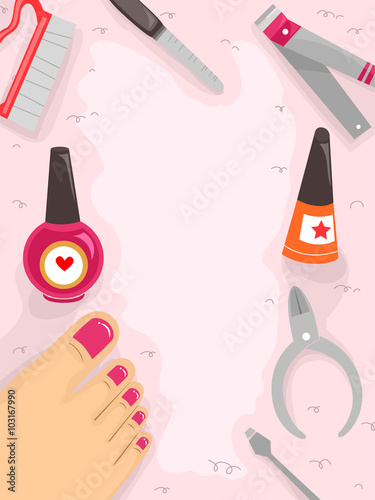Foot Manicure Pedicure Nail...
