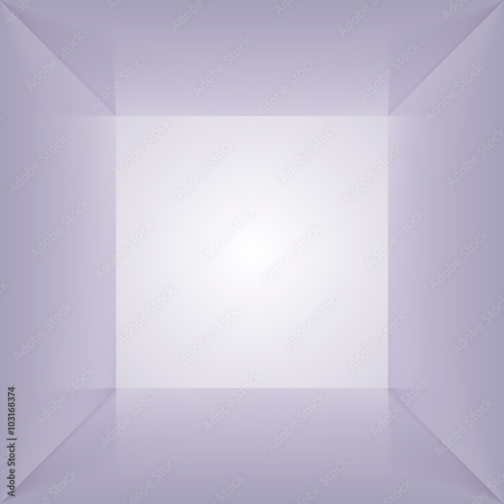 Vector inside of square box. Empty interior space. Vector inside of square box. Empty interior space.