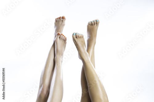 Beautiful woman legs