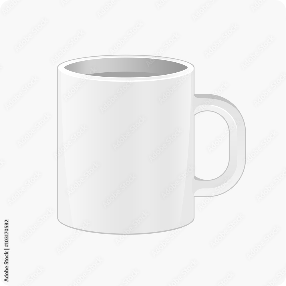 Pattern white cup Pattern white cup