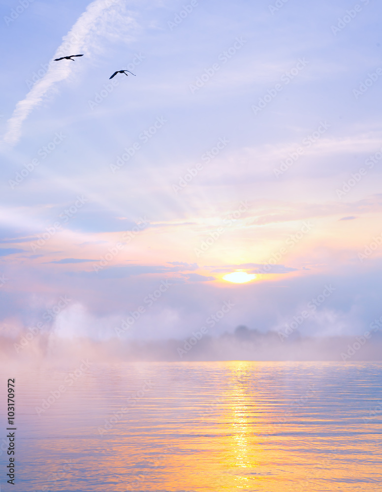 Naklejka premium abstract spring light background