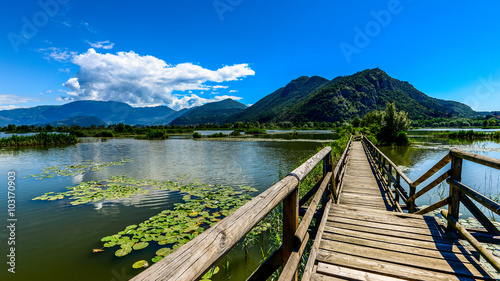 Iseo Lake Sebino Lombardy Italy - Sebino wetland © UMB-O