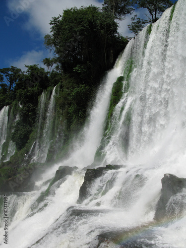 Fototapeta Naklejka Na Ścianę i Meble -  Chutes d'Iguazu