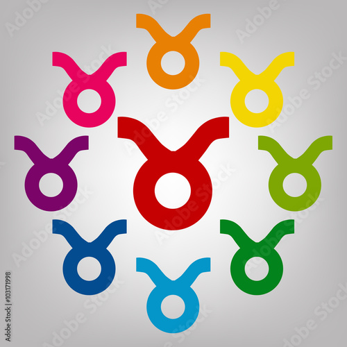 Icons colorfull set