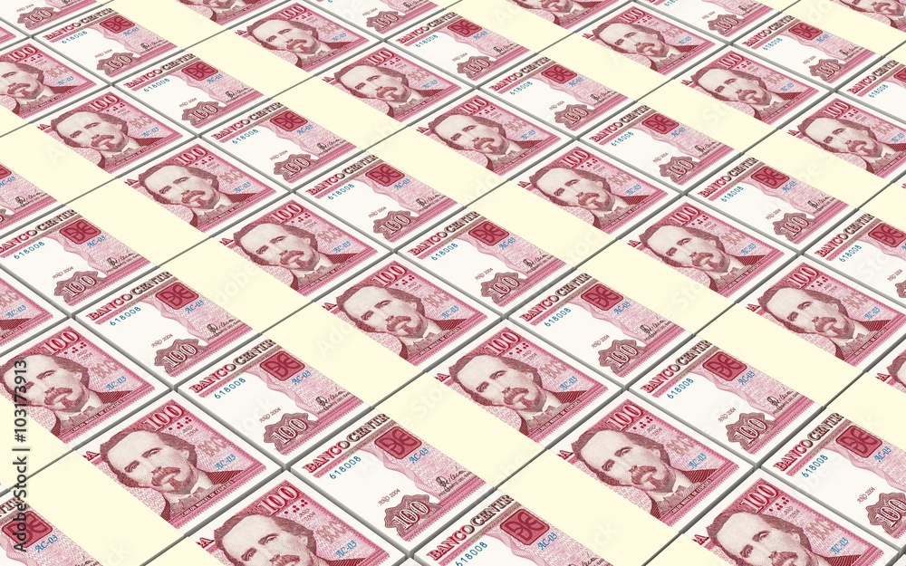 Cuban pesos bills stacks background. Computer generated 3D photo rendering. Cuban pesos bills stacks background. Computer generated 3D photo rendering.
