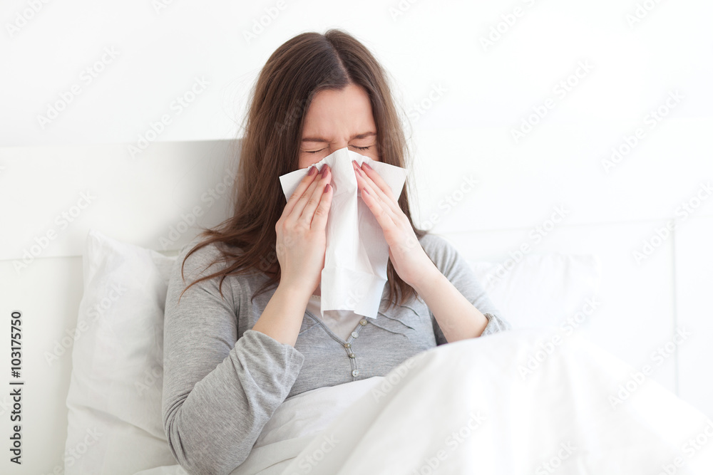 Sick in bed Sick in bed
