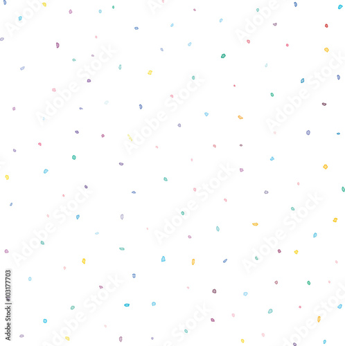 Watercolor seamless abstract pattern background vector