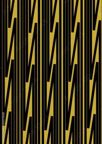 rayures noires sur fond jaune,fond abstrait