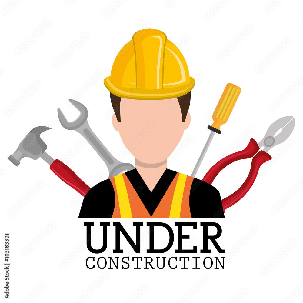 under construction design under construction design