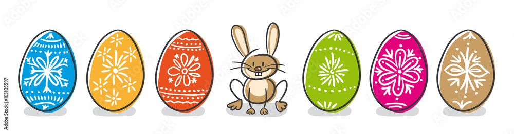 Stick Figure Series Easter