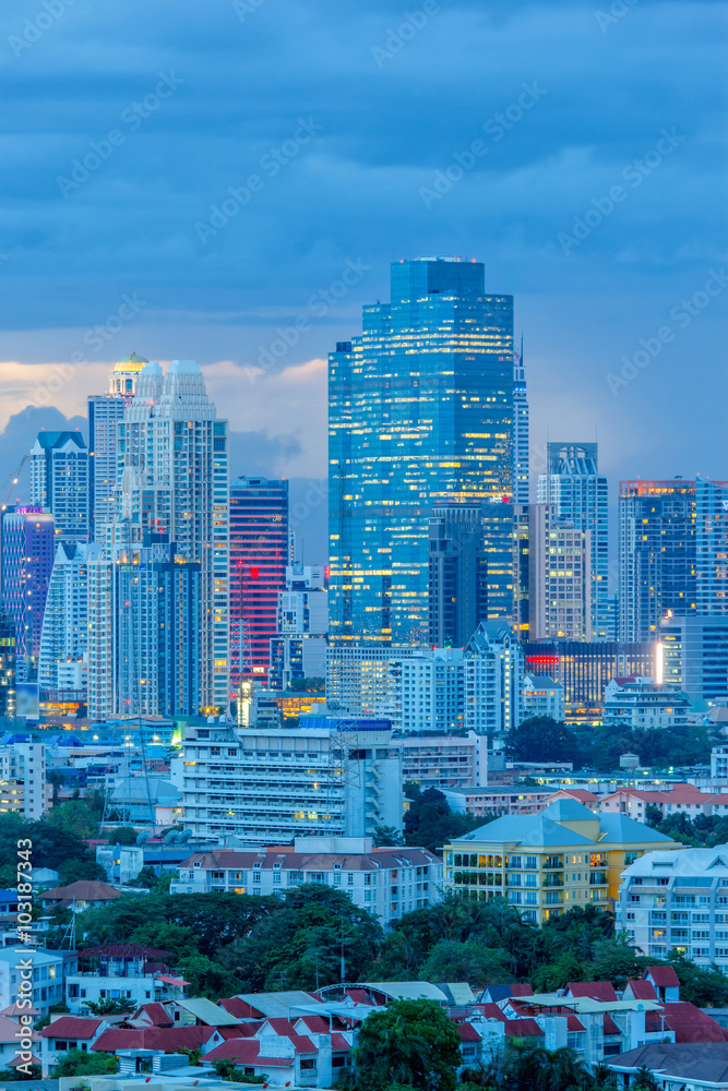 Fototapeta premium Bangkok Cityscape