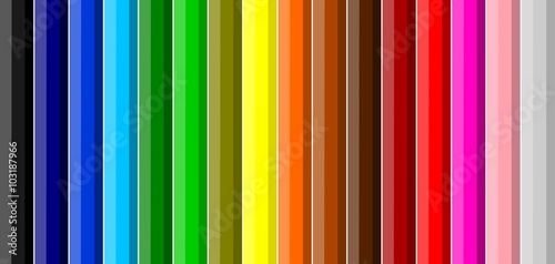 Beautiful colorful background with crayons