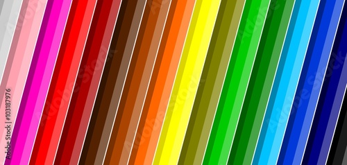 Beautiful colorful background with crayons