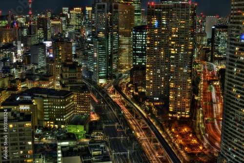 東京夜景 HDR