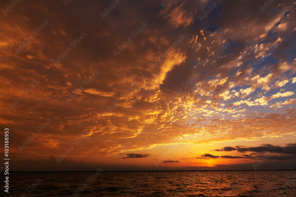 Obraz premium Sea sunset