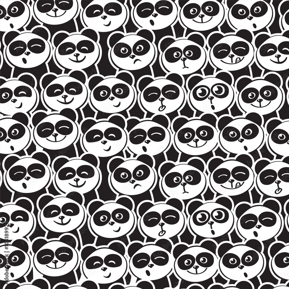 Fototapeta premium funny panda