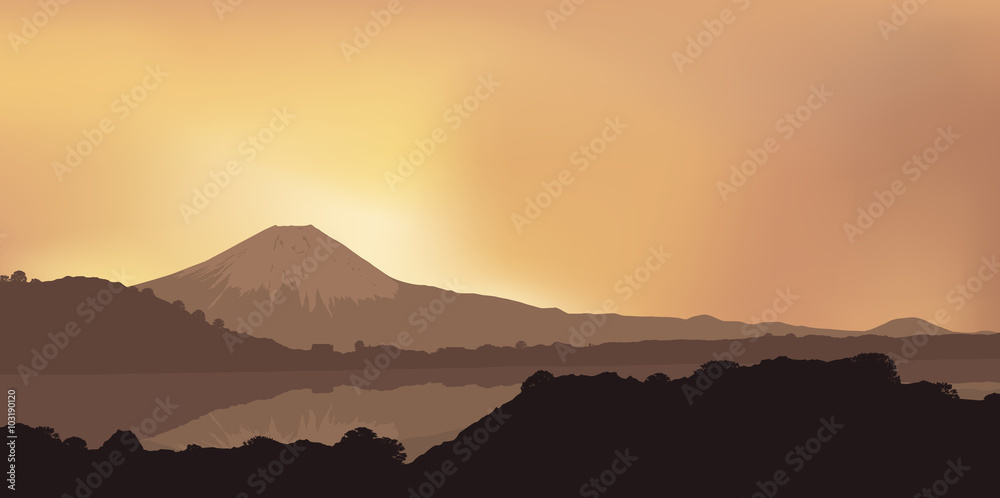 Paysage - Mont Fujiyama