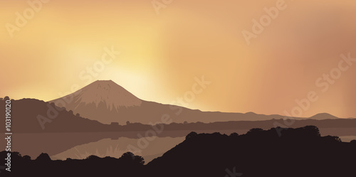 Paysage - Mont Fujiyama