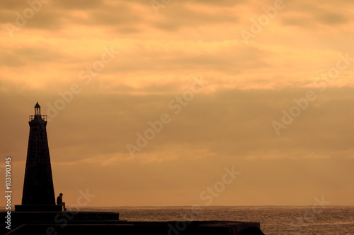 Lighthouse inTenerife, Canary island, Spain.