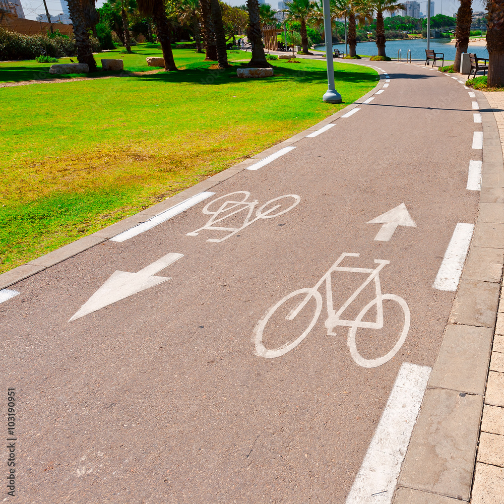 Obraz premium Bicycle Track