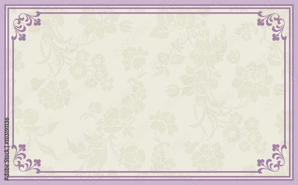wedding card design, paisley floral pattern , India wedding card design, paisley floral pattern , India