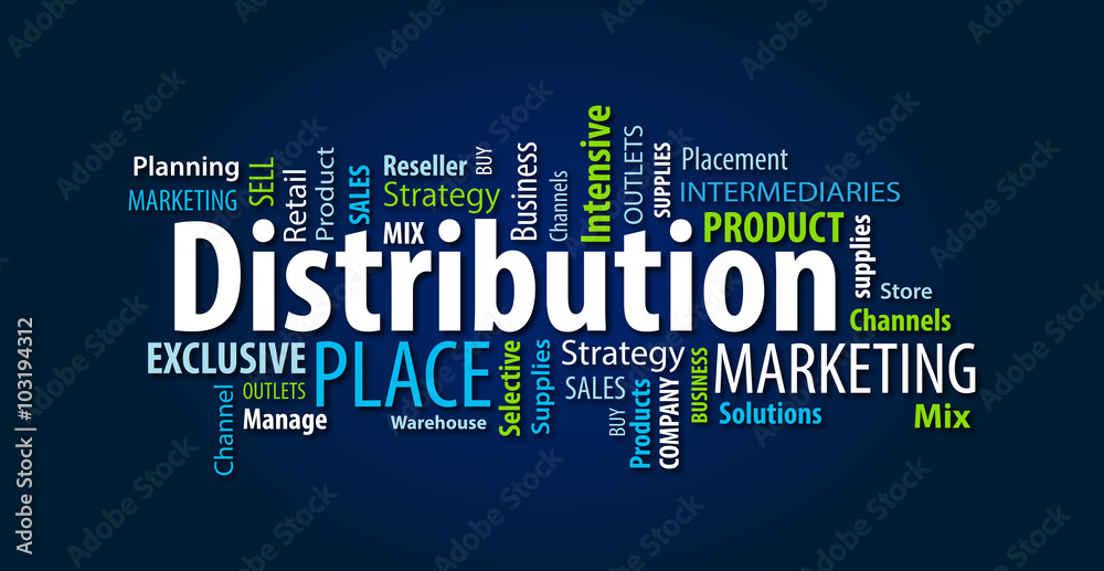 Obraz premium Distribution