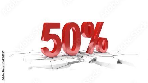 50 percent discount