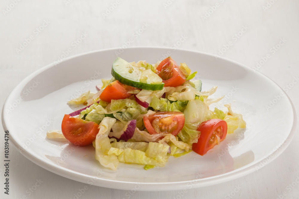 fresh vegetable salad fresh vegetable salad