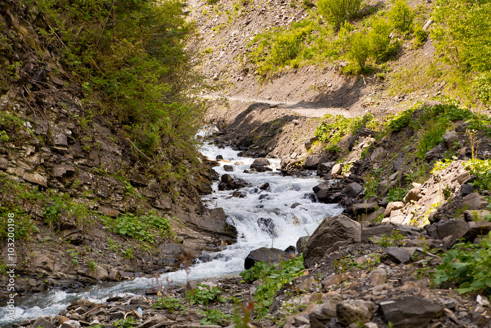 mountain river mountain river