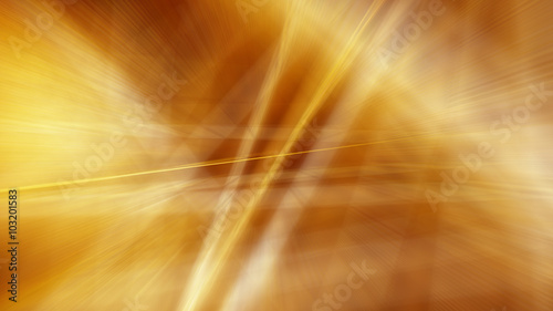 Golden motion blur background