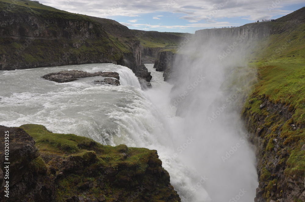 Gullfoss, Island Gullfoss, Island