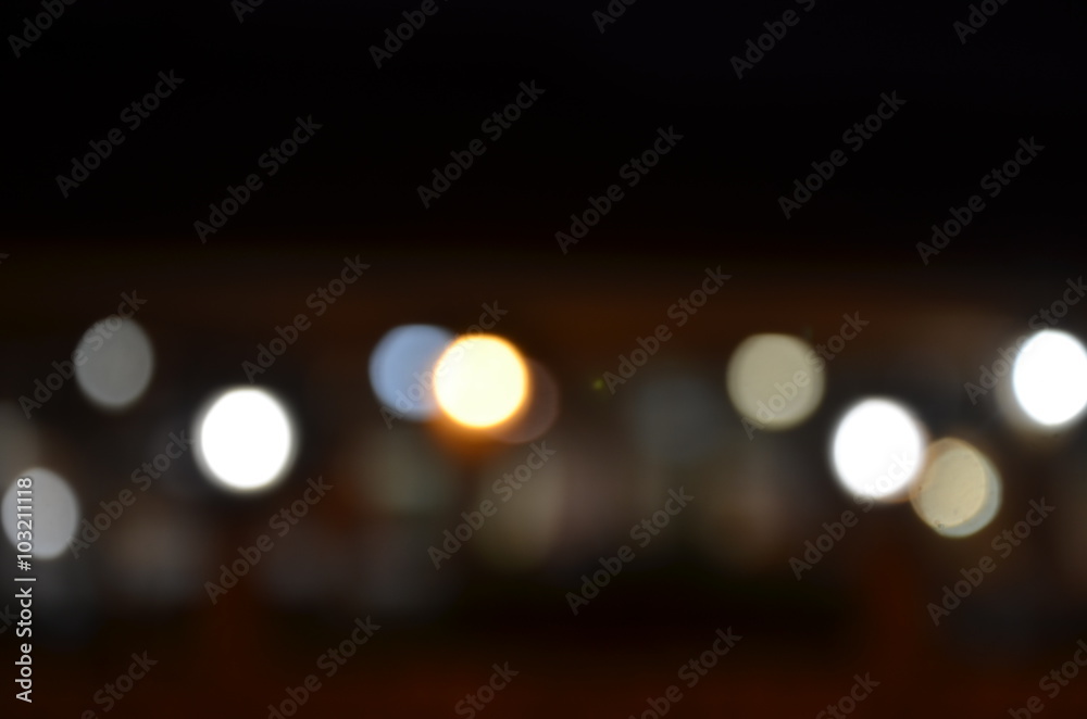 Blurred colored dots Blurred colored dots