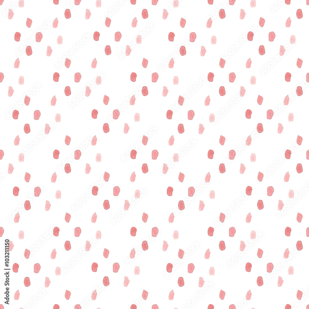 Watercolor drops pattern. Watercolor drops pattern.
