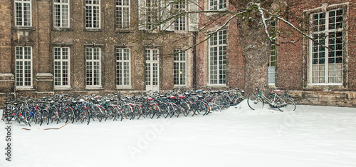 Old town of Leuven in winter © Horváth Botond