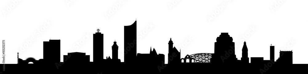 Leipzig Skyline 