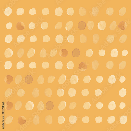 Yellow gold polka