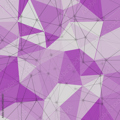 Low poly style vector background