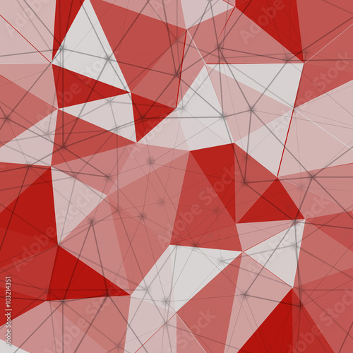 Low poly style vector background