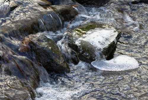 Stream of water during earl...