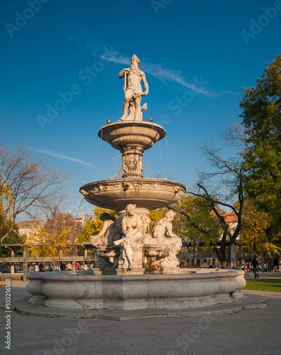Fountain in Budapest