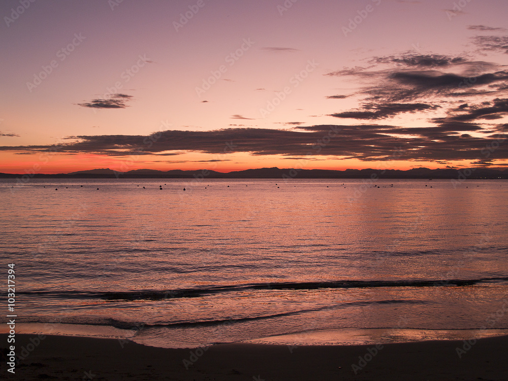 Rosado atardecer Rosado atardecer