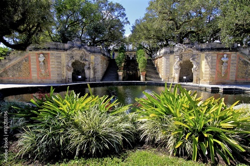 Vizcaya Museum and Gardens, Pond