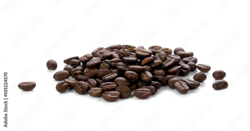 Coffee Beans isolated on white Coffee Beans isolated on white
