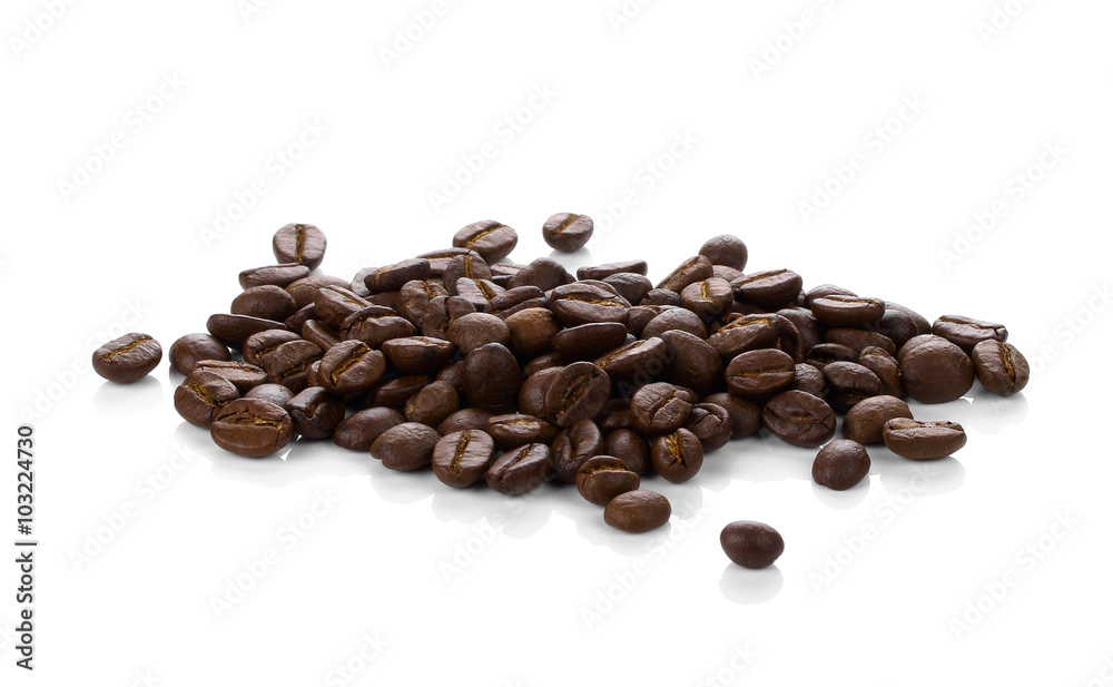 Coffee Beans isolated on white Coffee Beans isolated on white
