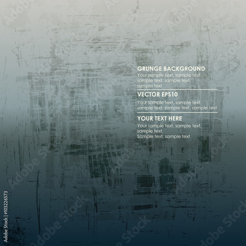 Abstract grunge gray background for text