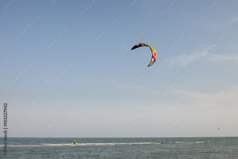 Prachuap Khiri Khan , Thailand - Feb 14 2016 : An unidentified p Prachuap Khiri Khan , Thailand - Feb 14 2016 : An unidentified p